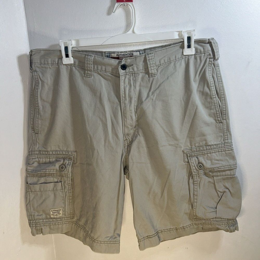 Vintage Authentic Signature Levi's Strauss And Co Sz W36 Cargo Shorts